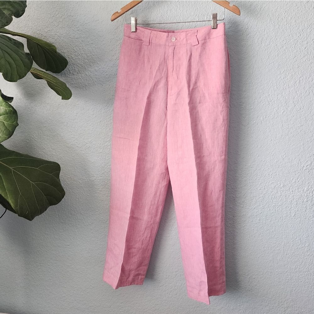 Saks fifth Avenue Real clothes linen pants coastal Chic 2025 pantone color